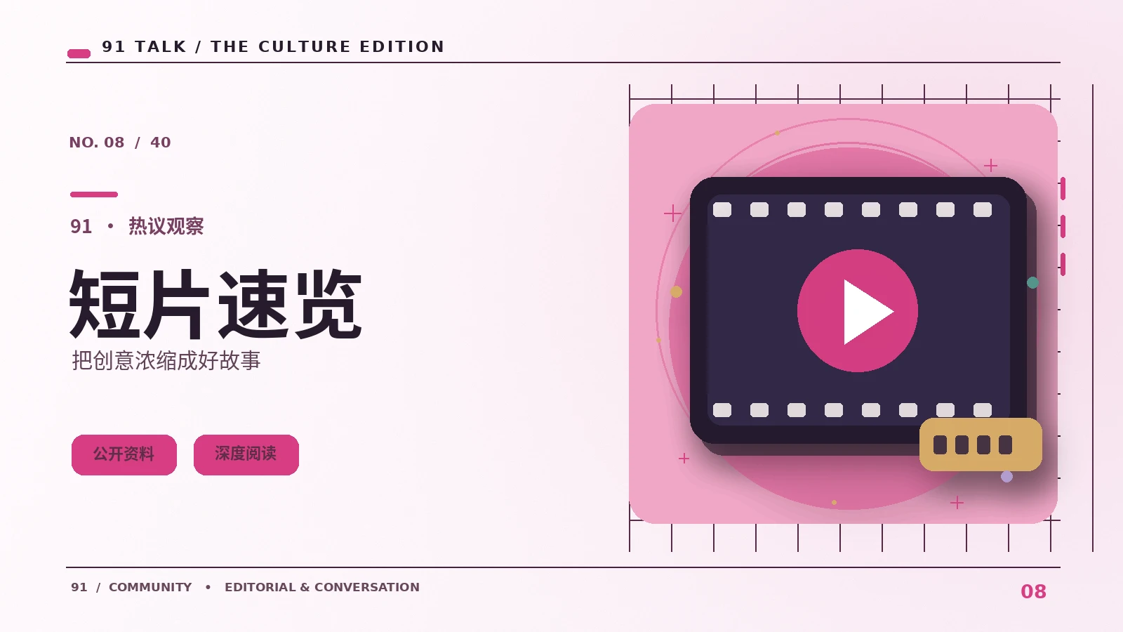 三分钟短片如何建立清楚的冲突