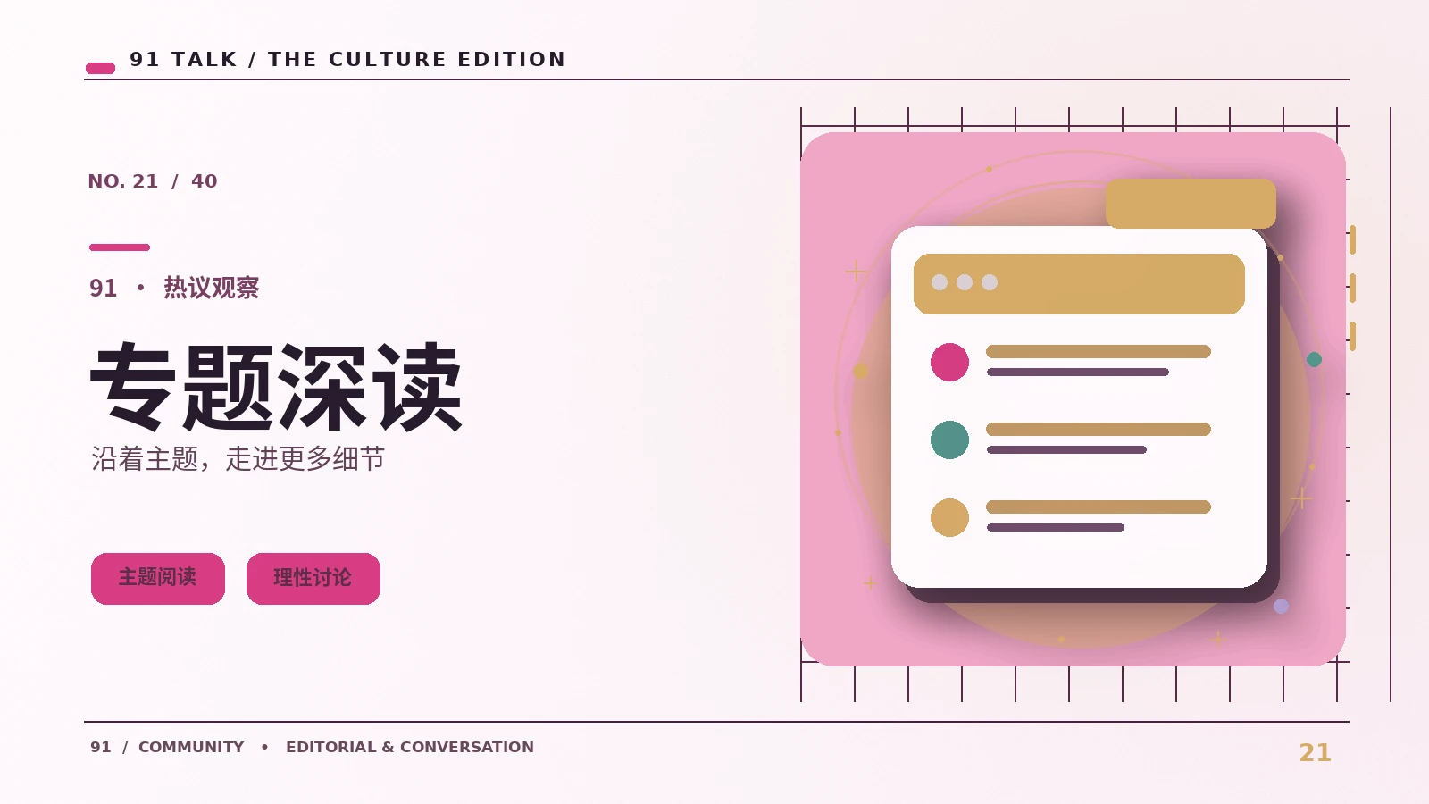观点与专刊